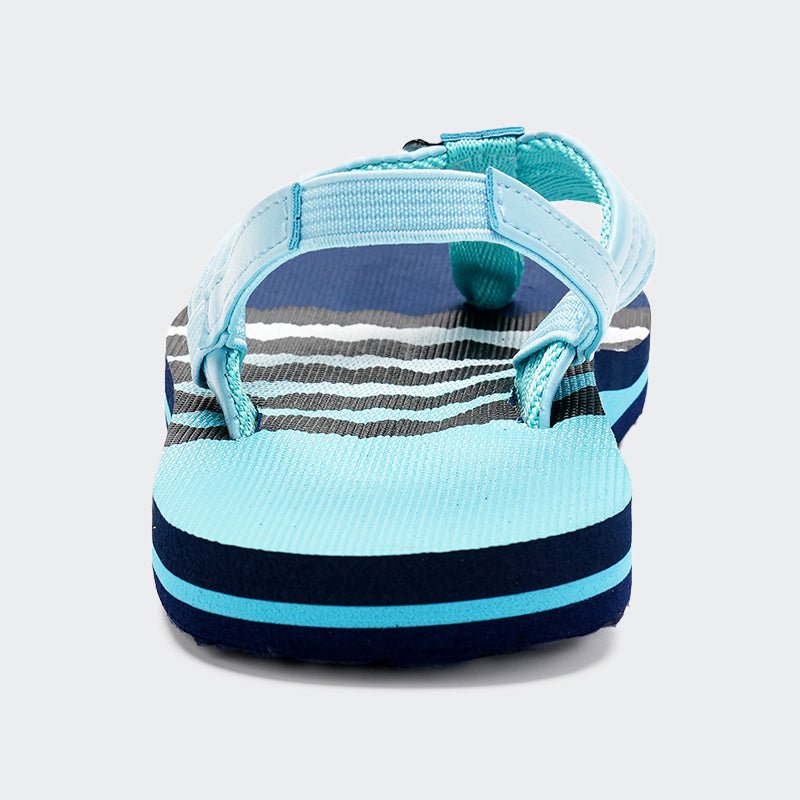 KIDS Flip Flops LZ007- Gradient blue - Watelves.com