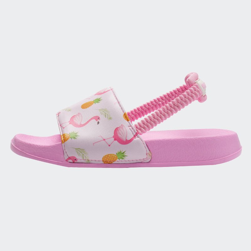 Kids Sandals with Straps JB047-Flamingo Pink - Watelves.com