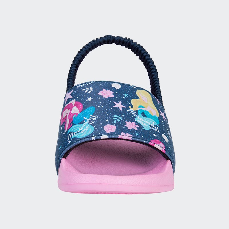 Kids Slide Sandals JB-Pink mermaid - Watelves.com