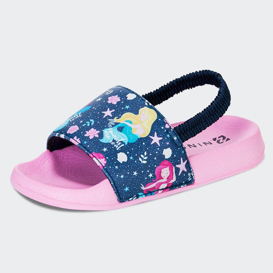 Kids Slide Sandals JB-Pink mermaid - Watelves.com