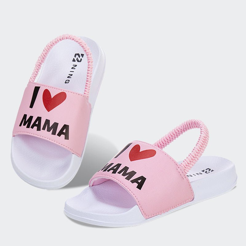 Kids Slide Sandals JB014-Pink - Watelves.com