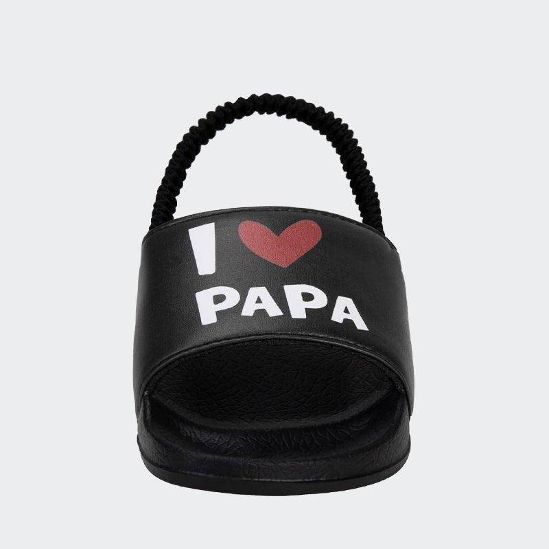 Kids Slide Sandals JB015-Black - Watelves.com