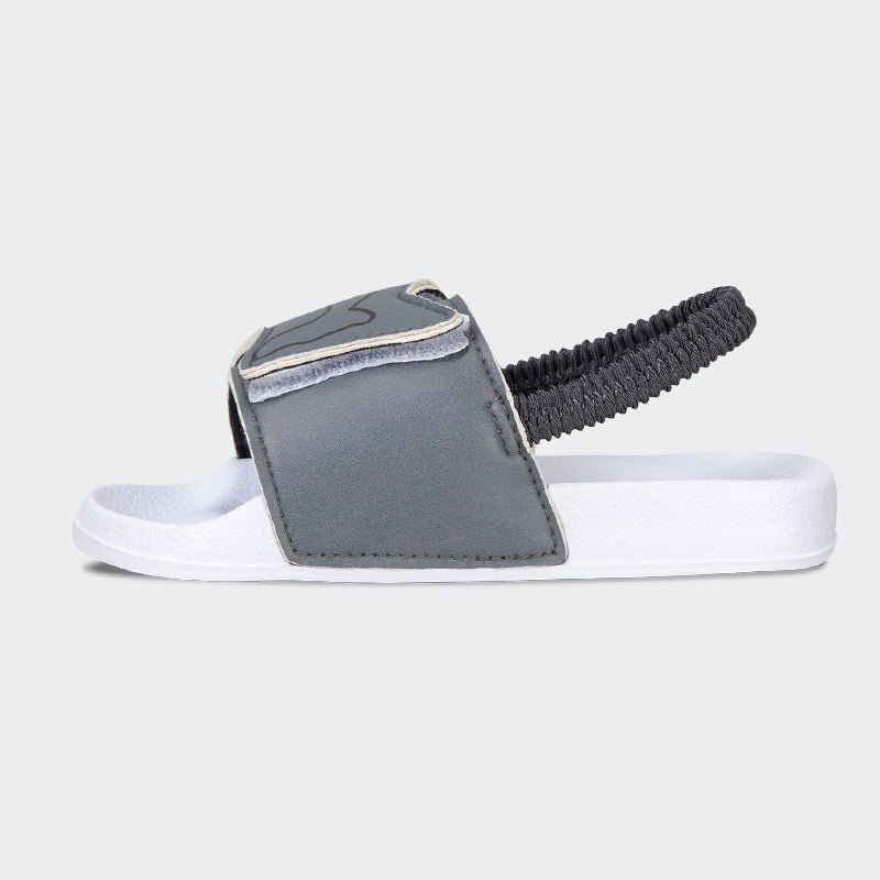 Kids Slide Sandals JB016-Grey shark - Watelves.com
