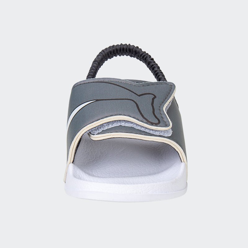 Kids Slide Sandals JB016-Grey shark - Watelves.com