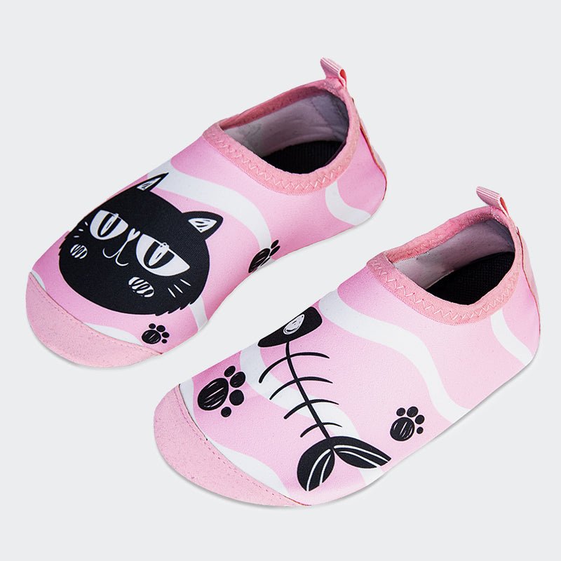 Kids Water Socks CX-A/B Cat with fishbone - Watelves.com