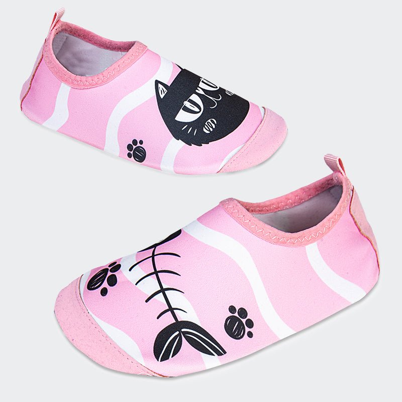 Kids Water Socks CX-A/B Cat with fishbone - Watelves.com