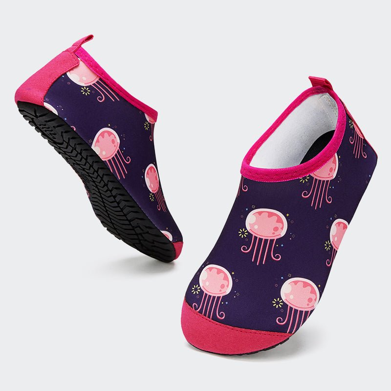 Kids Water Socks CX-BT Pink jellyfish - Watelves.com