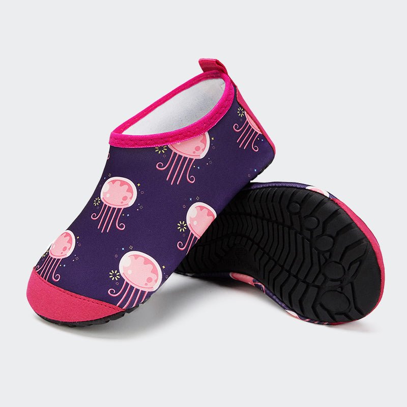 Kids Water Socks CX-BT Pink jellyfish - Watelves.com