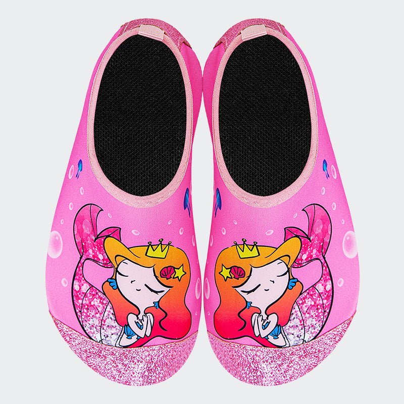 Kids Water socks CX- Shiny Pink Mermaid - Watelves.com