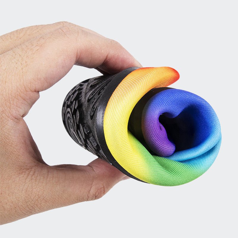 Kids Water Socks CX-Wavy rainbow - Watelves.com