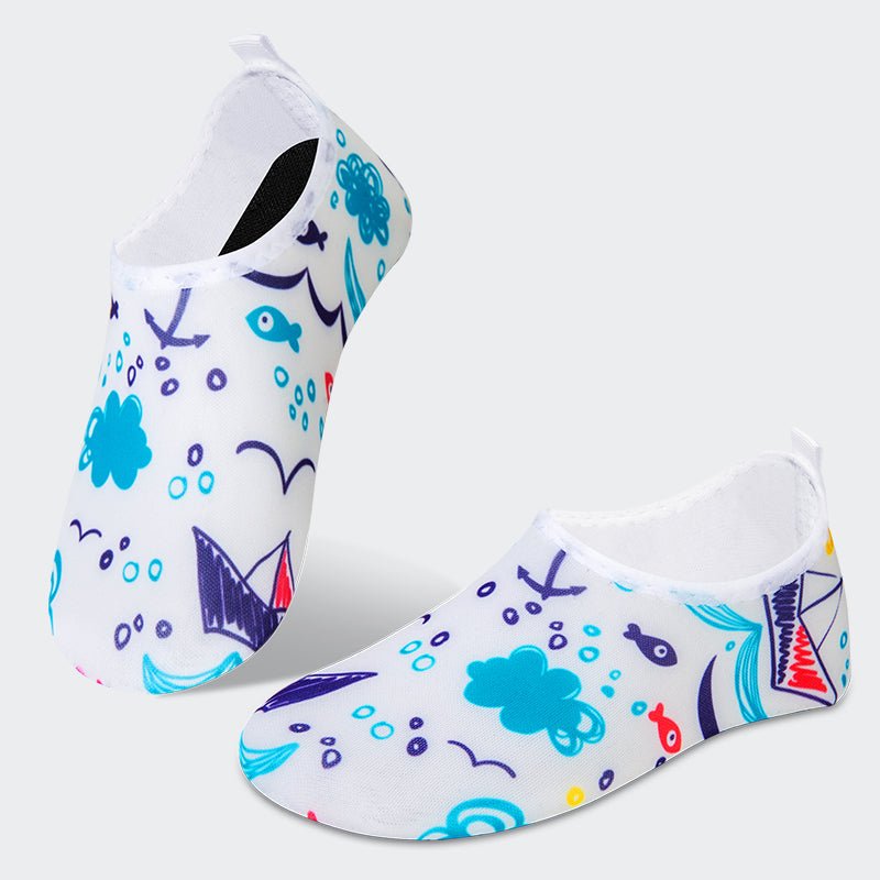 Kids Water Socks YD-319-Sea white - Watelves.com