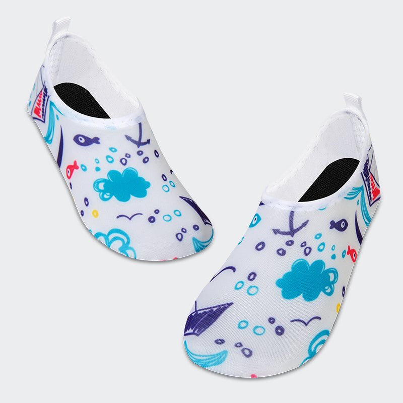 Kids Water Socks YD-319-Sea white - Watelves.com