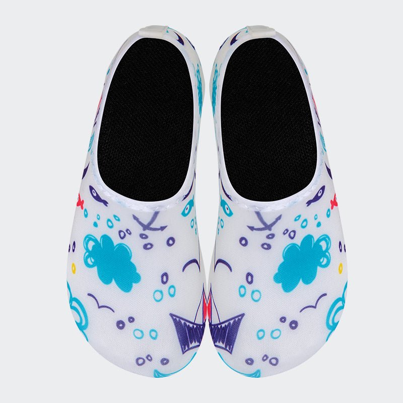 Kids Water Socks YD-319-Sea white - Watelves.com