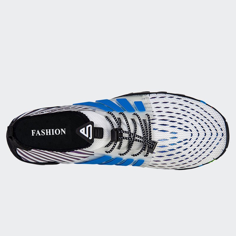 Unisex Water Shoes FBN-933-White blue - Watelves.com