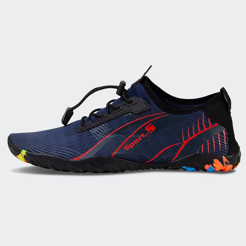 Unisex Water Shoes FBN-934-Navy red - Watelves.com