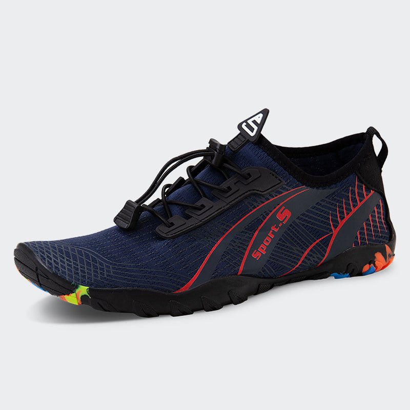 Unisex Water Shoes FBN-934-Navy red - Watelves.com