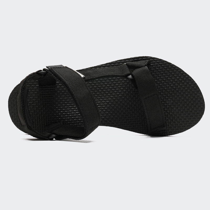 Women Sports Sandals LZ101-Pure black - Watelves.com