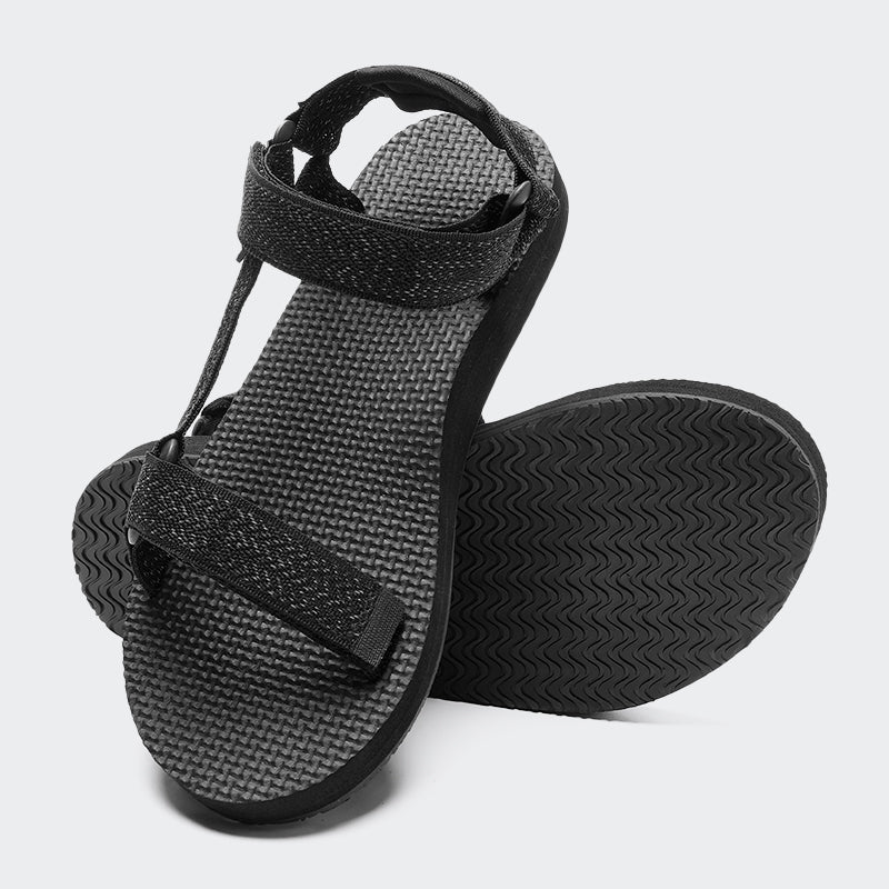 Women Sports Sandals LZ101-Reflective black - Watelves.com