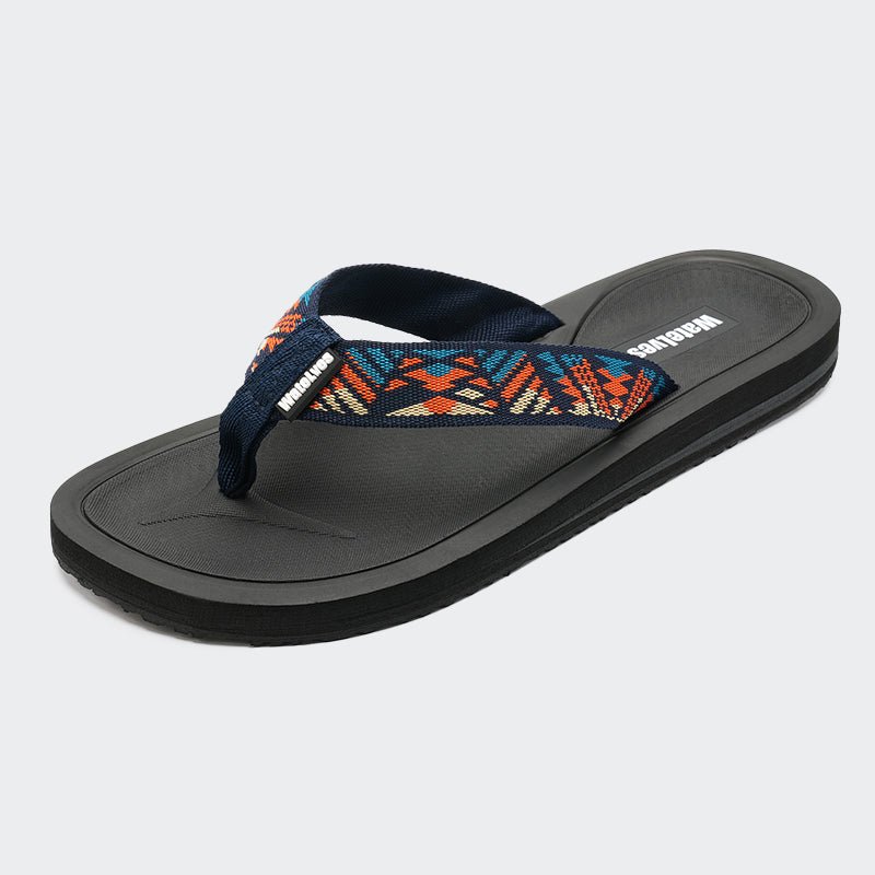 Womens Flip Flops LZ202-Red blue - Watelves.com