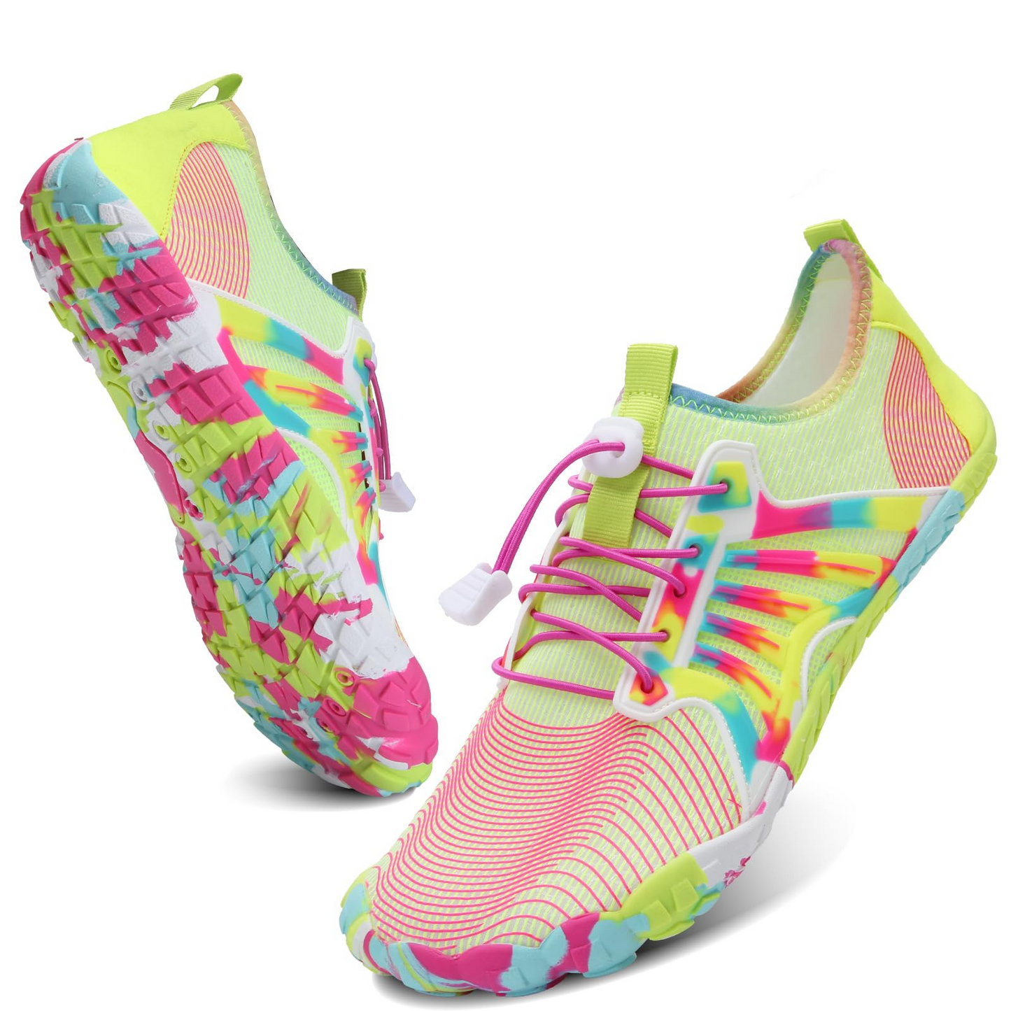 Five-finger Water Shoes-yellow/pink