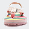 KIDS Flip Flops LZ003-Pink green - Watelves.com