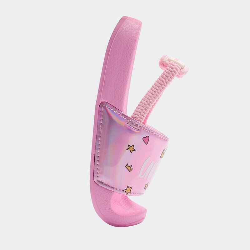 Kids Sandals with Straps JB044-Pink unicorn - Watelves.com