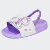 Kids Slide Sandals JB003-Purple - Watelves.com