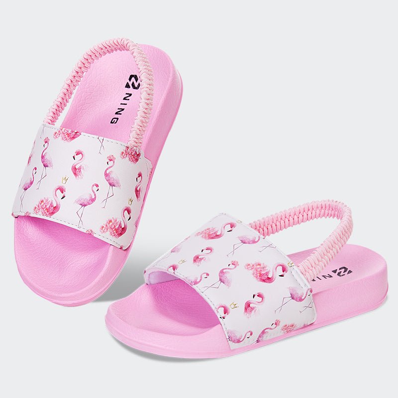 Kids Slide Sandals JB004-Pink - Watelves.com