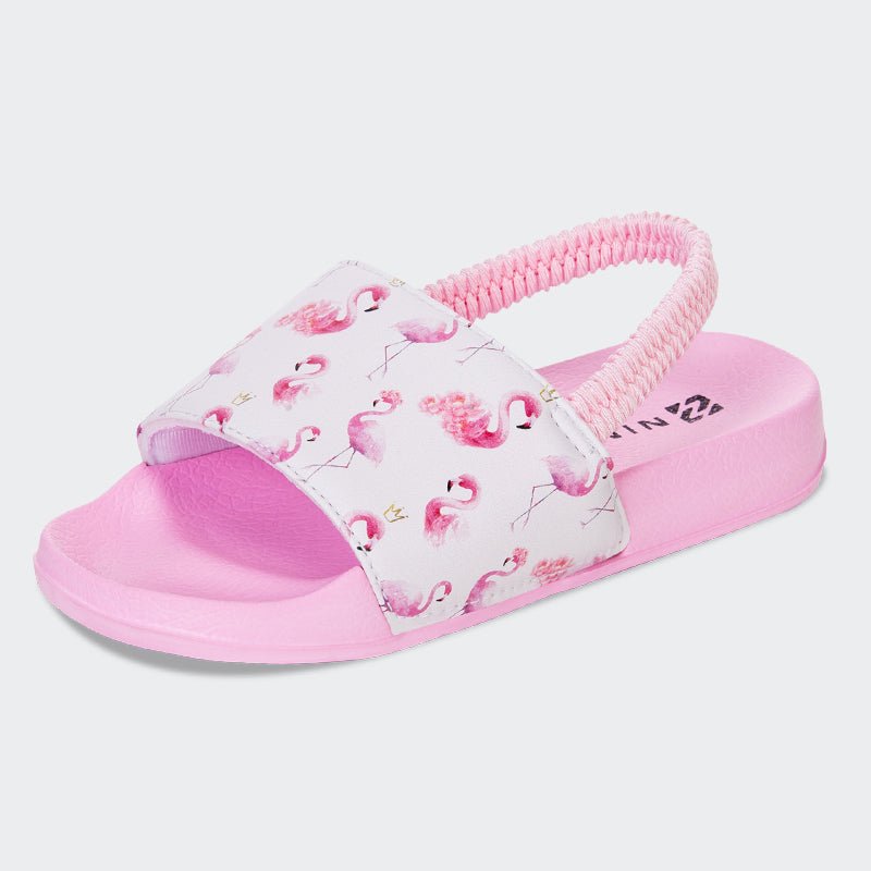 Kids Slide Sandals JB004-Pink - Watelves.com