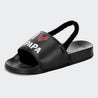 Kids Slide Sandals JB015-Black - Watelves.com
