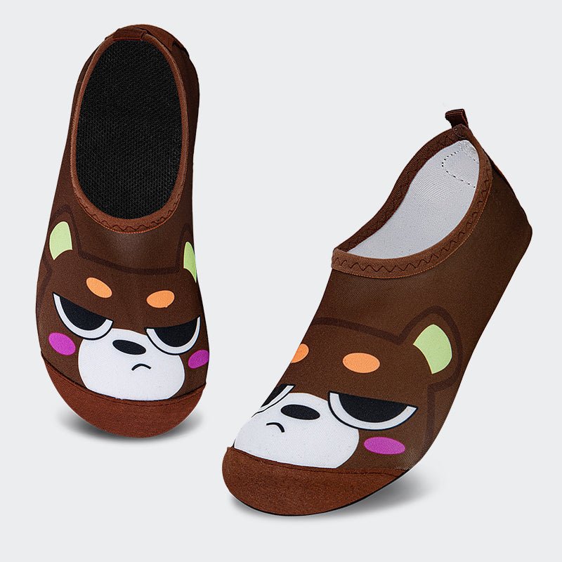 Kids Water Socks CX-BT Brown bear - Watelves.com
