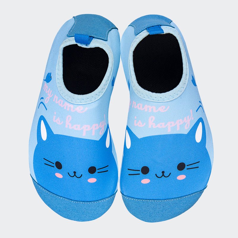Kids Water Socks CX-BT Dark blue cat - Watelves.com