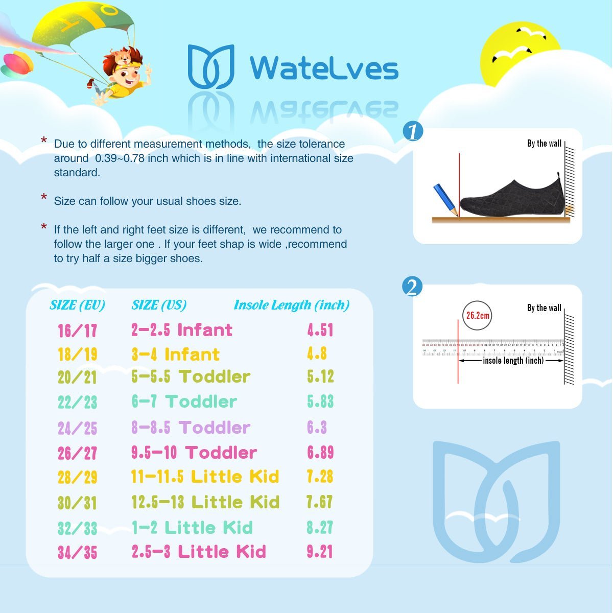 Kids Water socks CX-BT Dark blue shark - Watelves.com