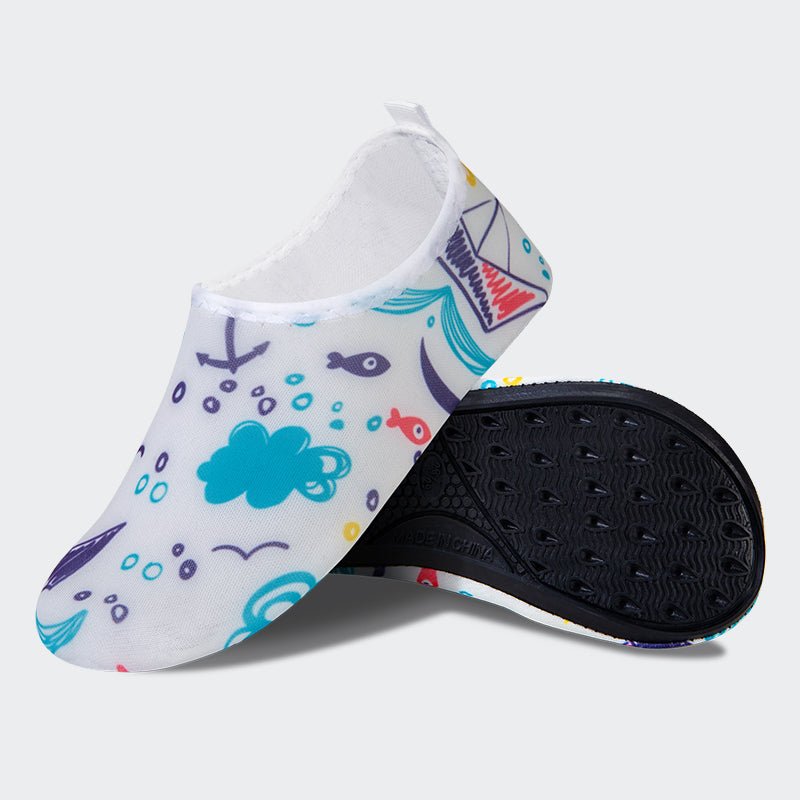 Kids Water Socks YD-319-Sea white - Watelves.com