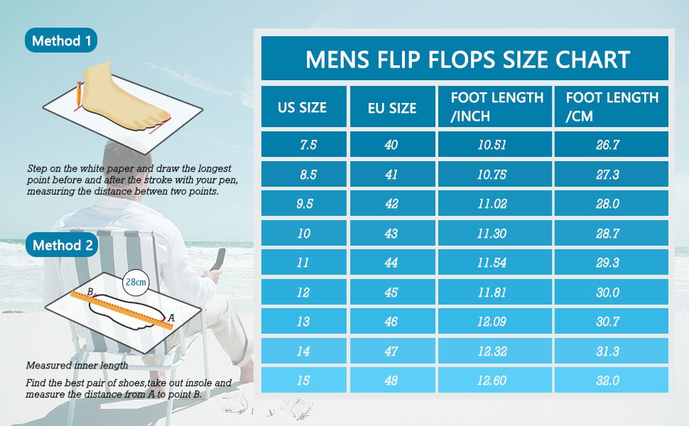 Men Flip Flops LZ302-Black - Watelves.com