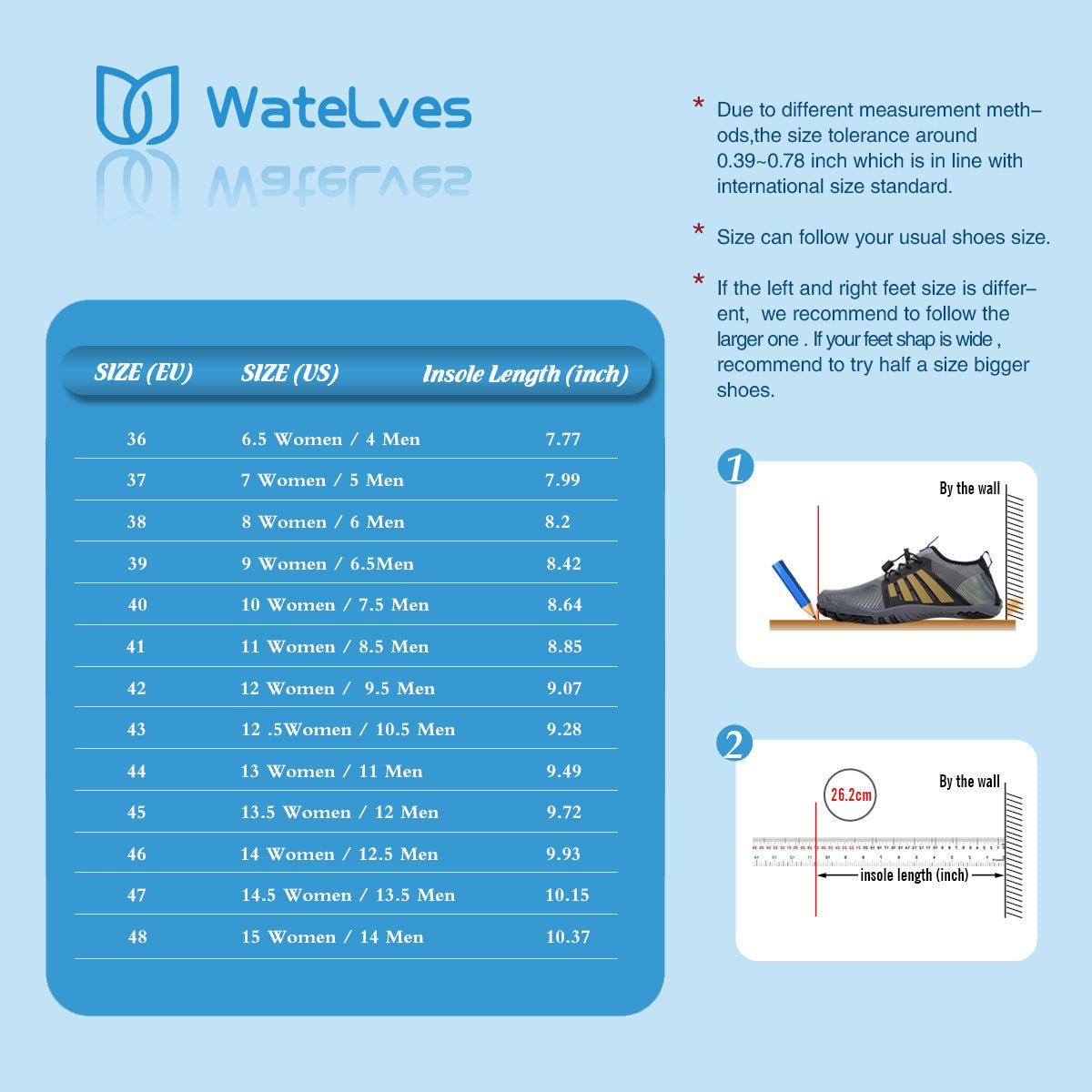 WATELVES Men Barefoot shoes ZB399 - Watelves.com