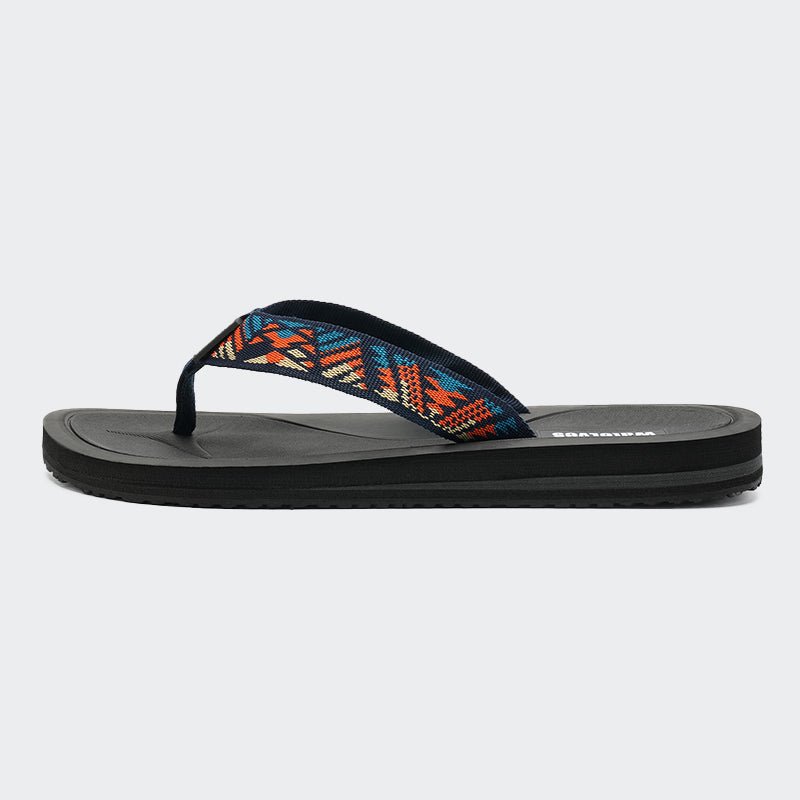 Womens Flip Flops LZ202-Red blue - Watelves.com